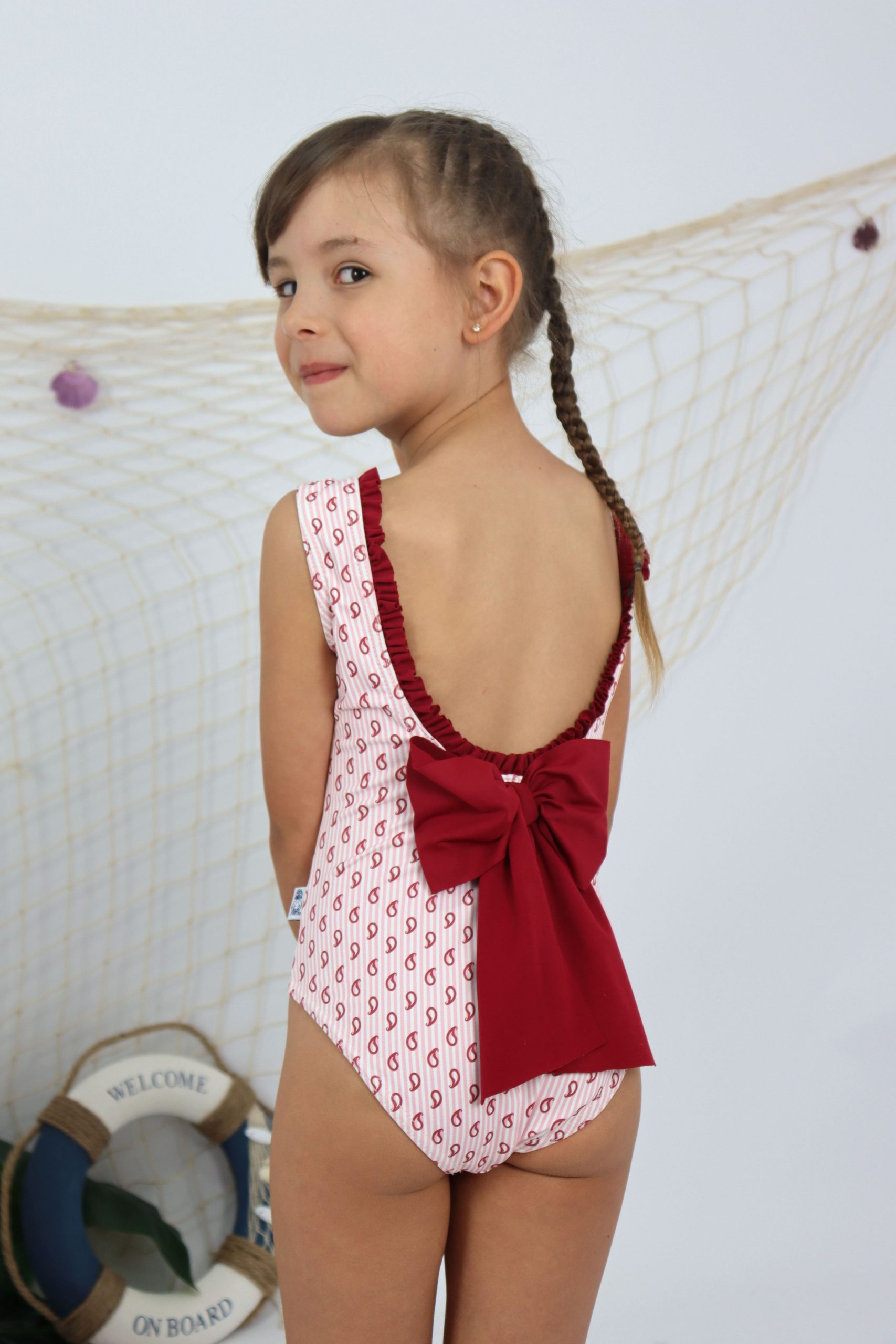 pavo agrio Mucama Medusa bañador niña R380780 - Tienda moda infantil online | María Corrales