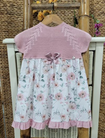 Vestido niña colección verano 2023 rosa