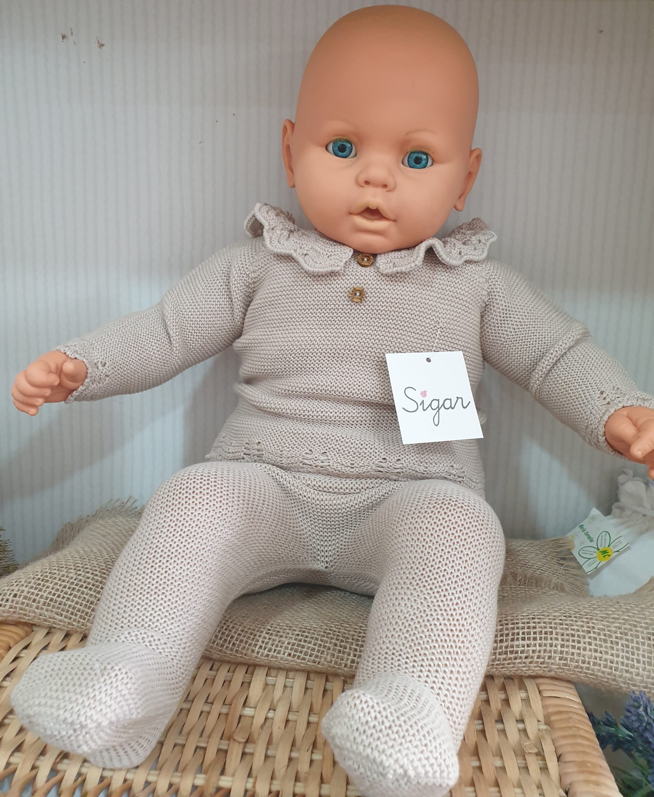 Bebé niña Etiquetado cubrepañal - Petit Abú
