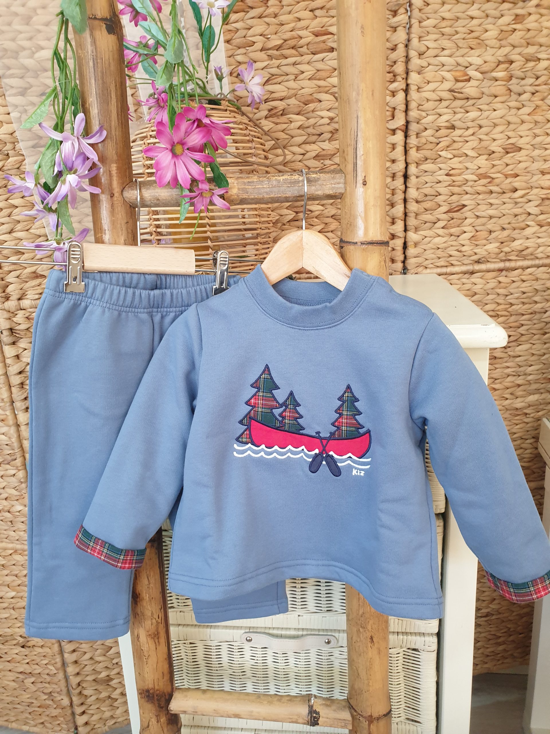 A Chandal niño Kiz Kiz algodón Canoa R480136 - Tienda moda infantil online