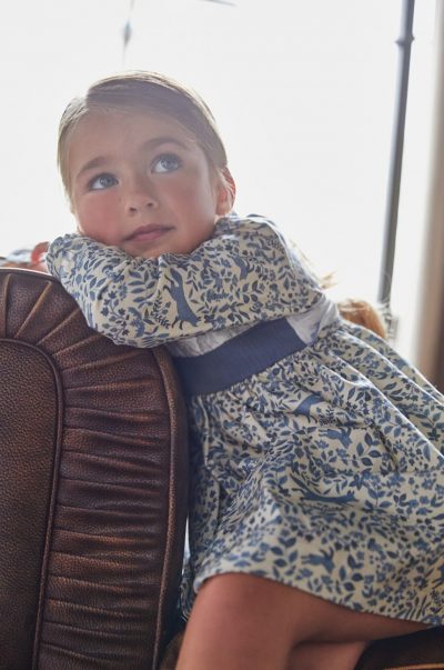 Vestido con braguita para niña estampado Monte de Tartaleta moda infantil