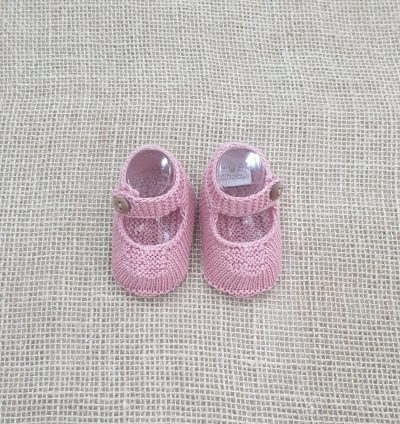 Patucos bebé rosa maquillaje