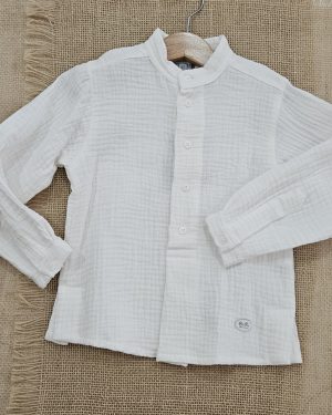 Camisa para niño cuelo mao manga larga José Varón