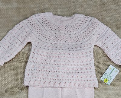 Conjunto punto bebé Verano 2 Piezas R100194 - Imagen 3