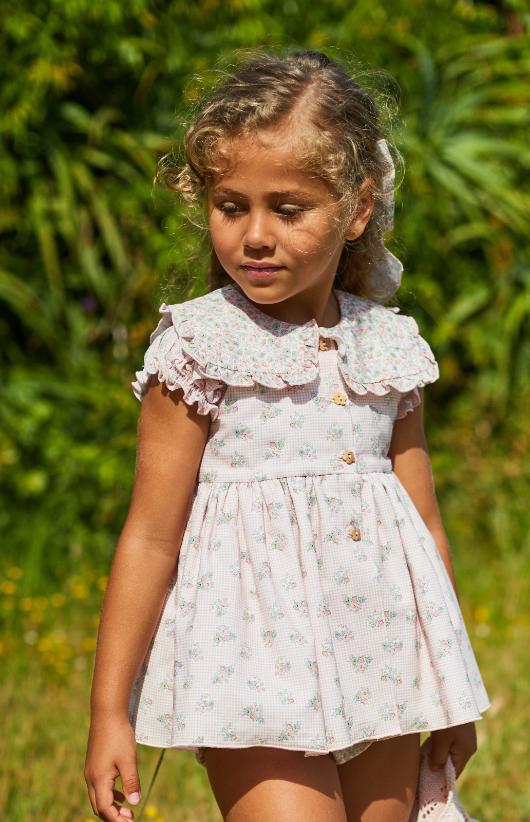 Jesusito niña dos piezas coleccion Rosa y Azul de La Martinica