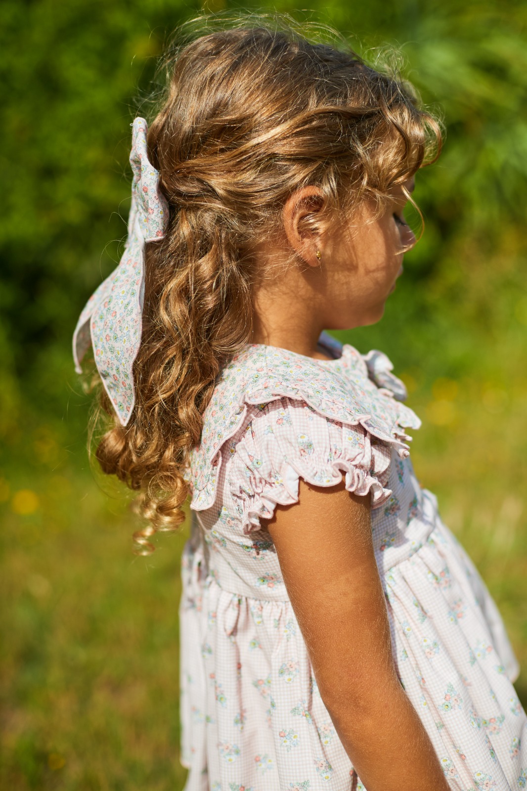 A Jesusito niña La Martinica Rosa y Azul R301085 - Imagen 2