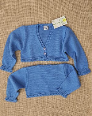 Rebeca bolero verano azulón R110006