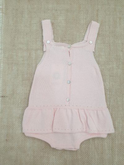 Pelele punto bebé 100% Algodón DR KID R100185 - Imagen 2