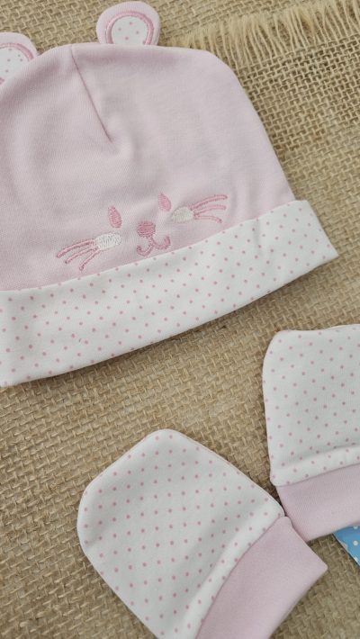 Set gorro y manoplas gatito R510068 - Imagen 2