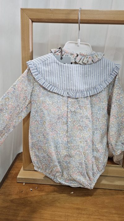 A Pelele bebé liberty cuello desmontable JV R200903 - Imagen 2