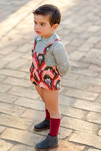 A Conjunto niño estampado Flor JV R250201 - Imagen 2