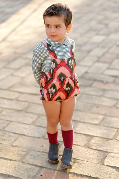 Conjunto para niño invierno colección Flor José Varón. 2025