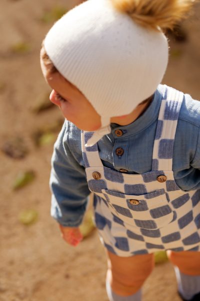 A Conjunto niño Damero porcelana JV R310201 R130505 - Imagen 3
