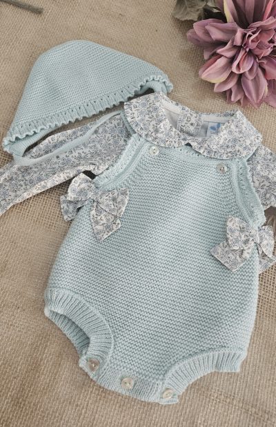 A Conjunto punto bebé 4 piezas R091353 Menta - Imagen 2