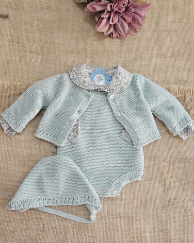 A Conjunto punto bebé 4 piezas R091353 Menta - Imagen 4