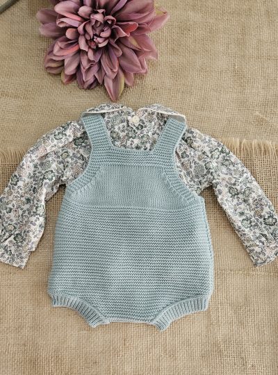 A Conjunto punto bebé 3 piezas R091356 Verde - Imagen 3