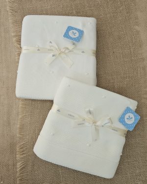 Toquilla, mantita básica bodoques marca Sardón. Invierno