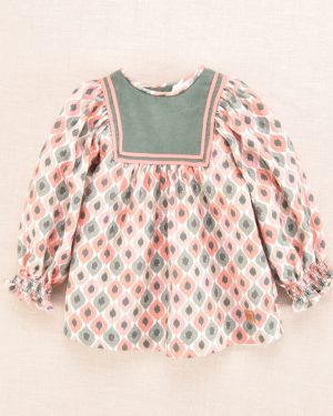 Vestido para niña estampado étnico José Varon Invierno 2025