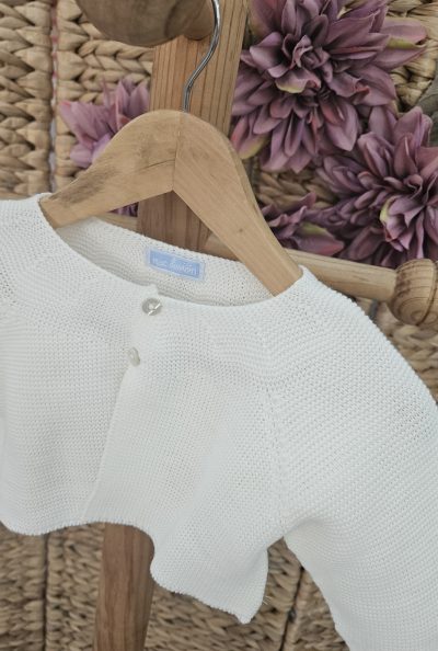 A Rebeca bolero punto R120867 Blanca - Imagen 2