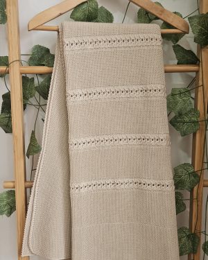 Mantita toquilla punto Sigar P280232 Beig