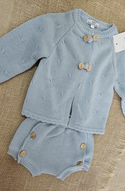 A Conjunto punto bebé dos piezas R091366 Nube - Imagen 2