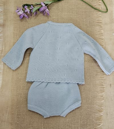 A Conjunto punto bebé dos piezas R091366 Nube - Imagen 3