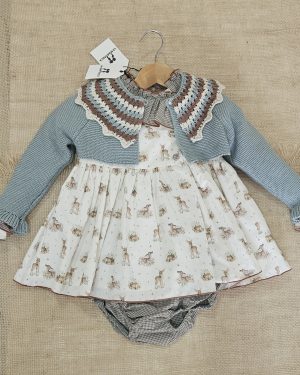 Jesusito dos piezas colección Bichitos, La Martinica más chaqueta a juego.