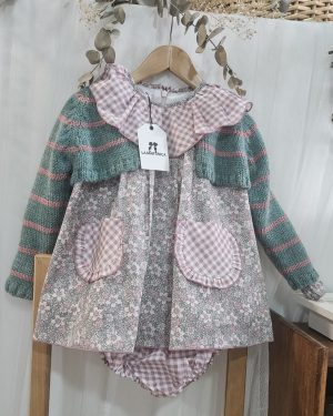 Jesusito más chaqueta punto a juego La Martinica. Colección Viena