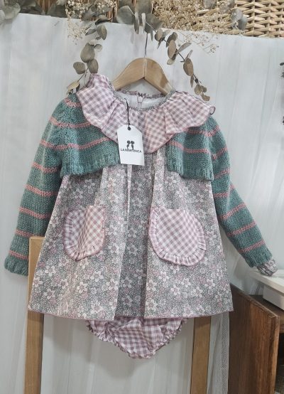 Jesusito más chaqueta punto a juego La Martinica. Colección Viena