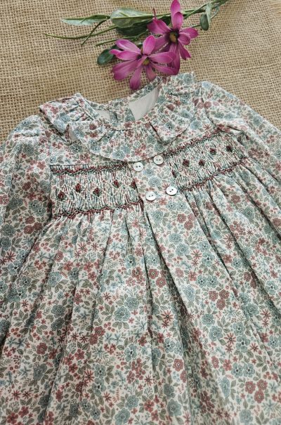 A Jesusito niña punto smock R301115 liberty - Imagen 2