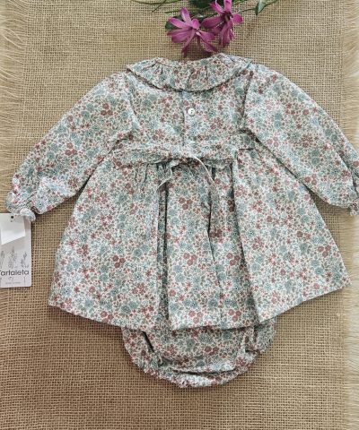A Jesusito niña punto smock R301115 liberty - Imagen 3