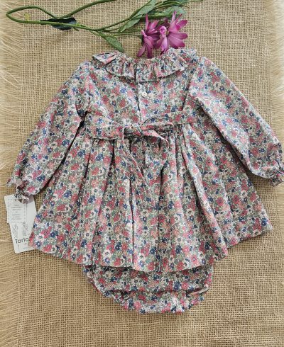 A Jesusito niña punto smock R301114 liberty - Imagen 3