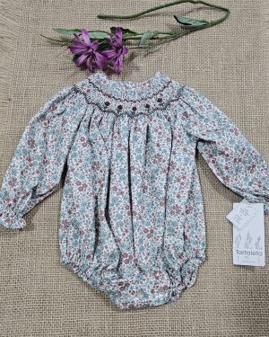 Pelele punto smock liberty Tartaleta.