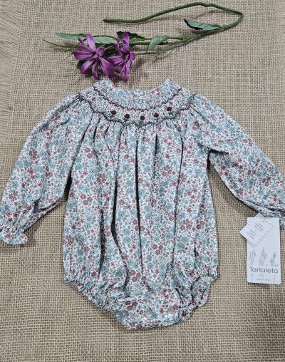 Pelele punto smock liberty Tartaleta.