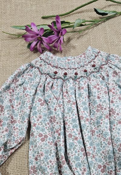 A Pelele punto smock R200920 liberty - Imagen 2
