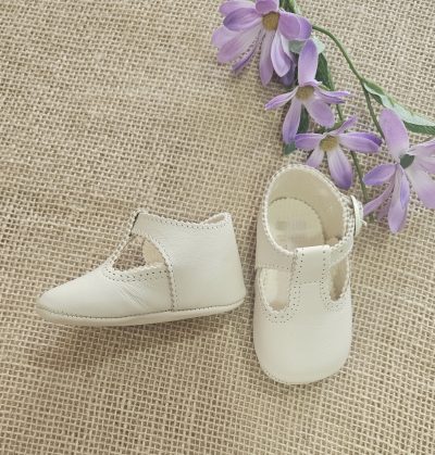 Zapatito bebé sin suela tipo pepito P020374 Beig - Imagen 2