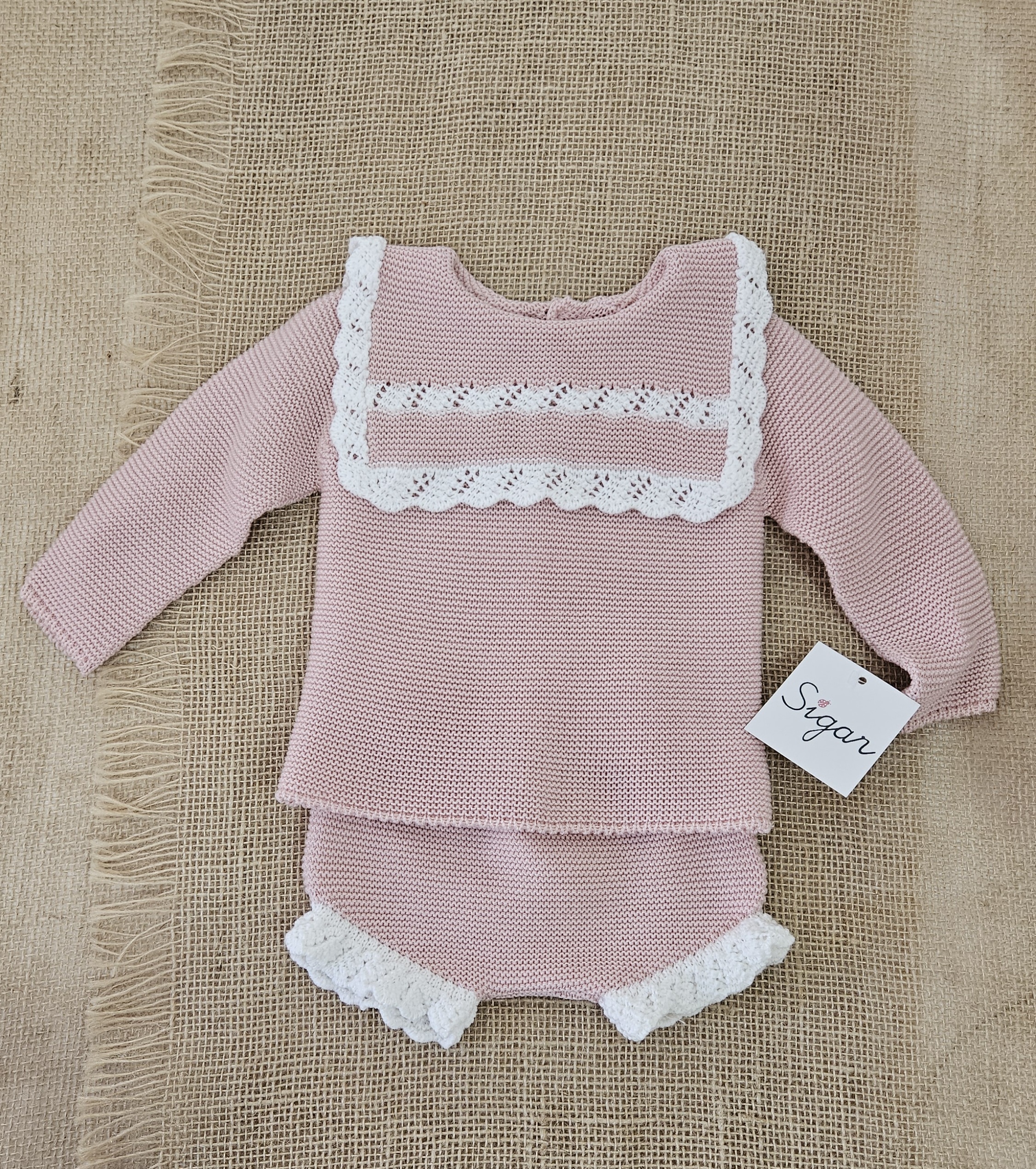 A Conjunto punto bobo Sigar R091363 Rosa