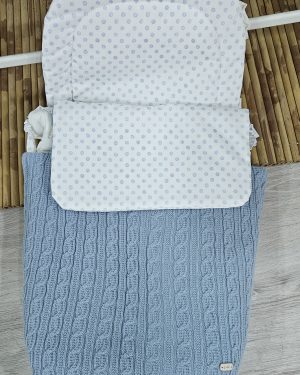 Colcha de capazo mas interior Paz Rodriguez Lunar.