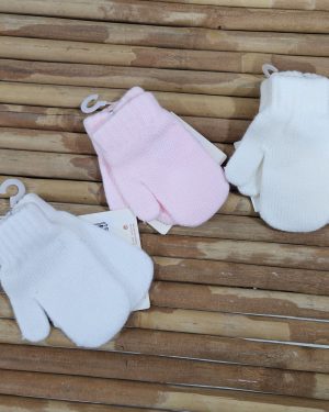 Manoplas bebé punto Cóndor 1 dedo.