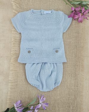 A Conjunto bebé punto verano Ranita R091375 Brisa