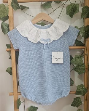 A Pelele punto bebé  R200942 Cielo