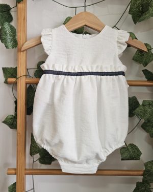 A Pelele sin mangas blanco / carbón R200951