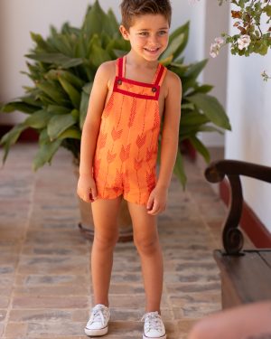 Peto niño flechas naranja José Varón.-