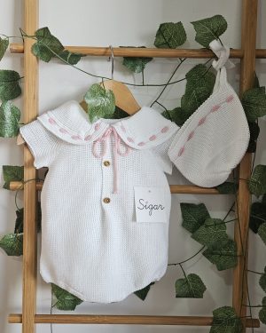 Pelele con capota punto Sigar verano 2026