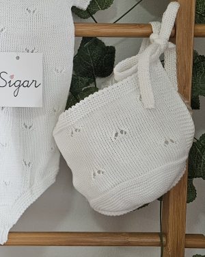 A Capota punto verano calada Sigar P130513 Blanca