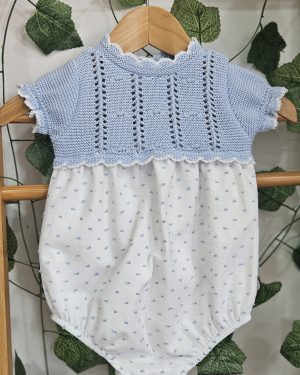 A Pelele bebé cuerpo punto R200957 Nube