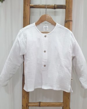 A Camisa 100% algodón Blanca R130424