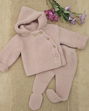 A Conjunto punto bebé San Francisco R091388 Rosado