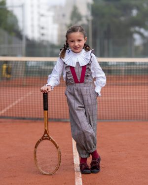 A Conjunto para niña peto largo galés José Varón R400260 / R130525