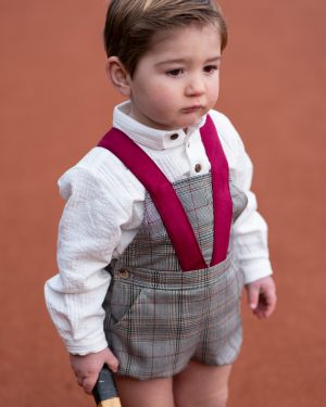 A Conjunto para niño peto bombacho galés José Varón R400262 / R130527